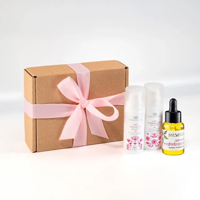 Rosadia Set Cera Radiosa Notte Crema Siero Pelle Spenta