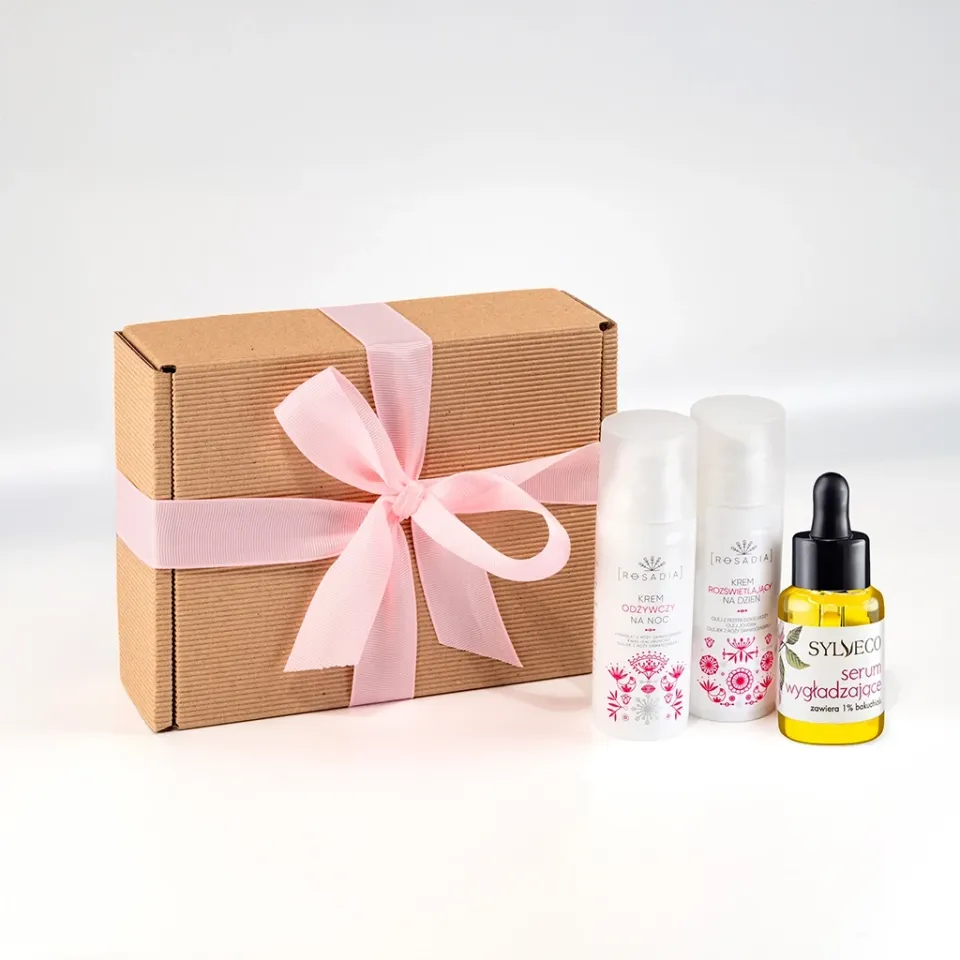 Rosadia Set Cera Radiosa Notte Crema Siero Pelle Spenta