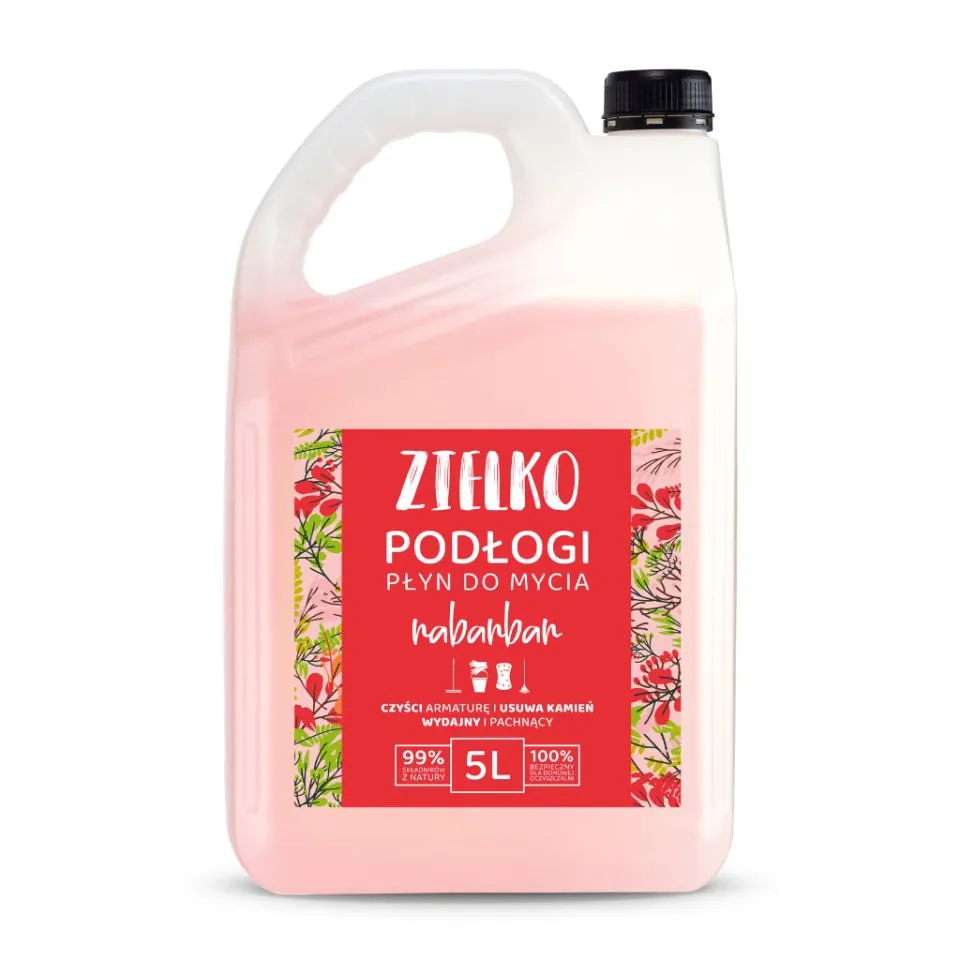 Zielko Rabarbar Detergente Pavimenti 5L senza aloni