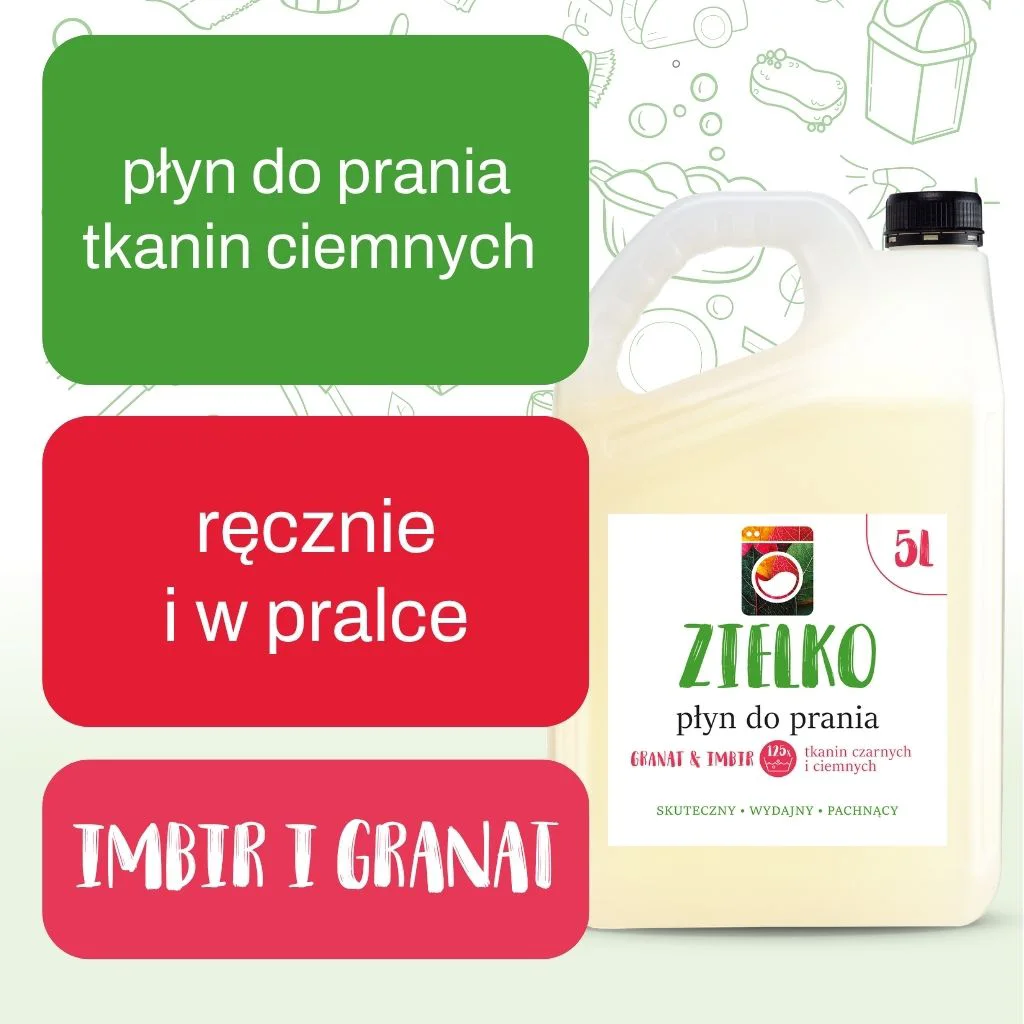 Zielko Detersivo Bucato Neri e Scuri 5 L Melograno