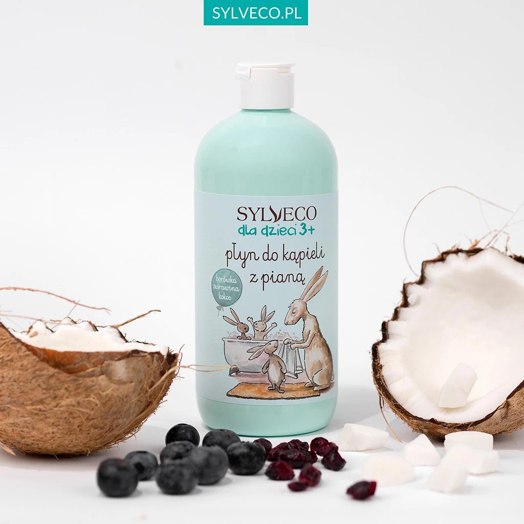 Sylveco Bambini 3+ bagnoschiuma mirtillo pelle delicata
