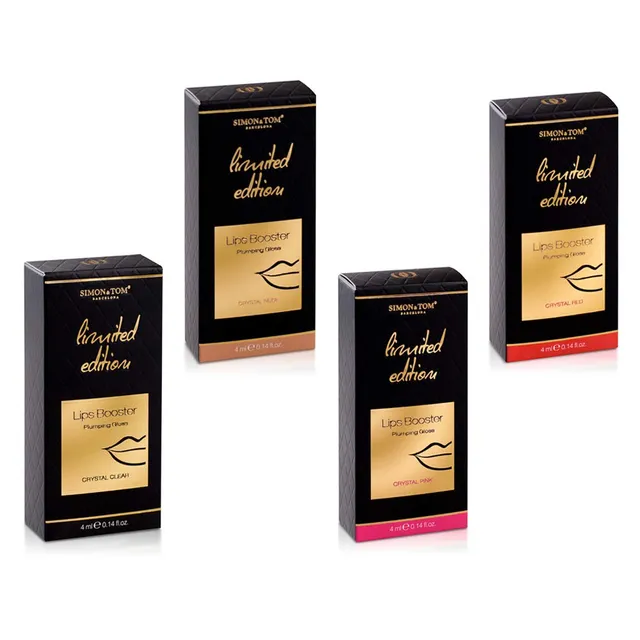 Simon & Tom Lips Booster Lucidalabbra Volume Set 4x4 ml