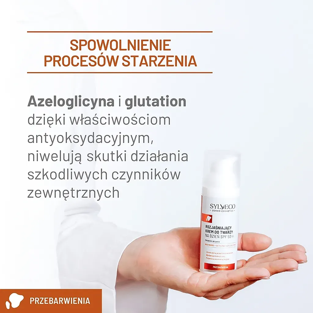 Sylveco Dermo crema viso giorno SPF50 antimacchie