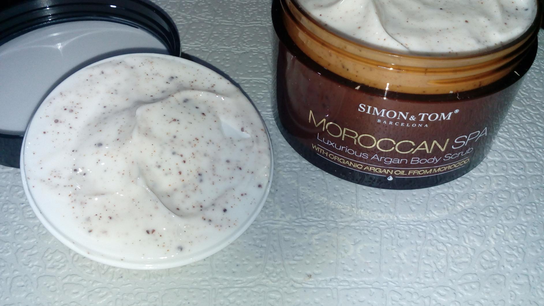 Simon&Tom Moroccan Spa scrub corpo 200 ml olio argan
