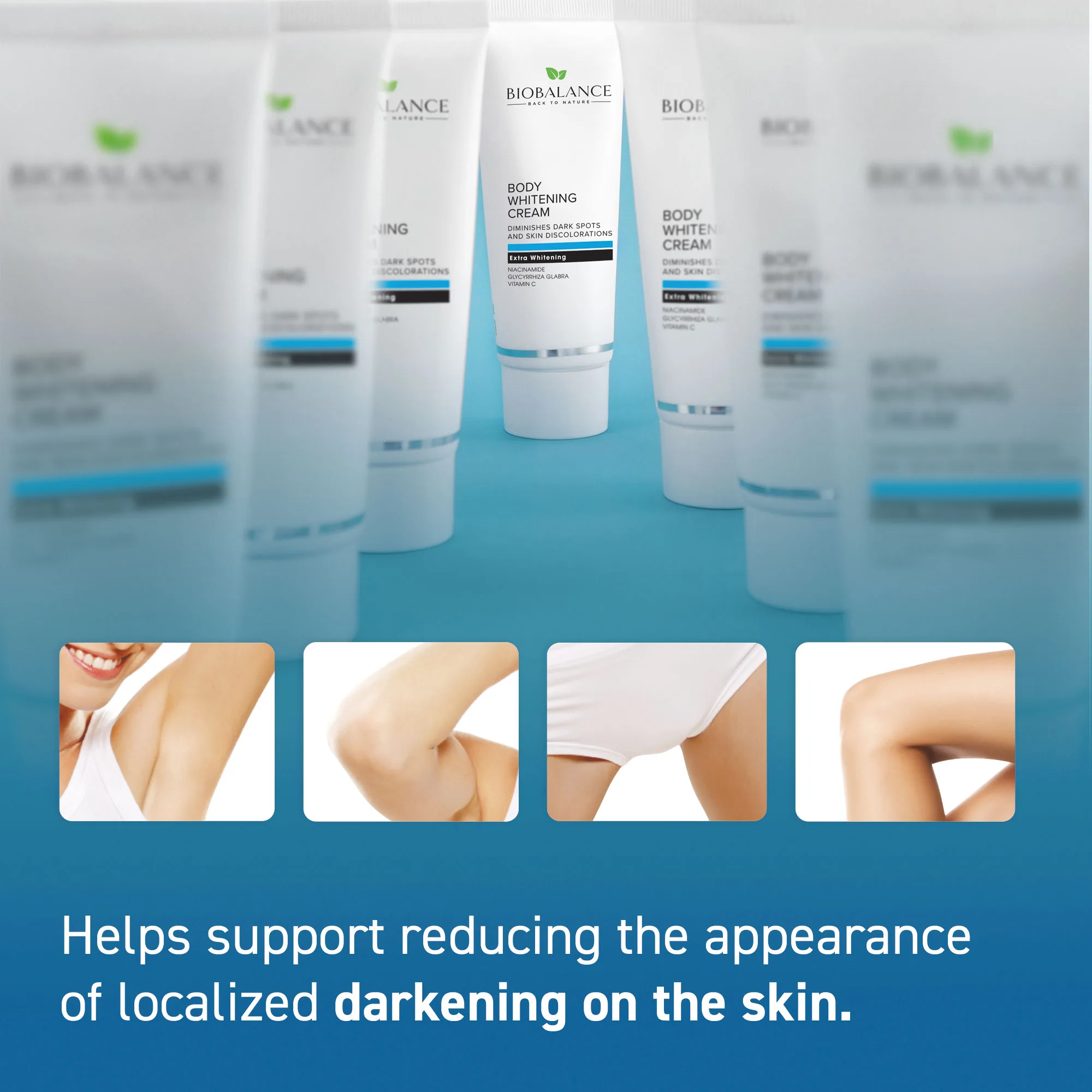 Biobalance Body Whitening crema corpo 60 ml antimacchia