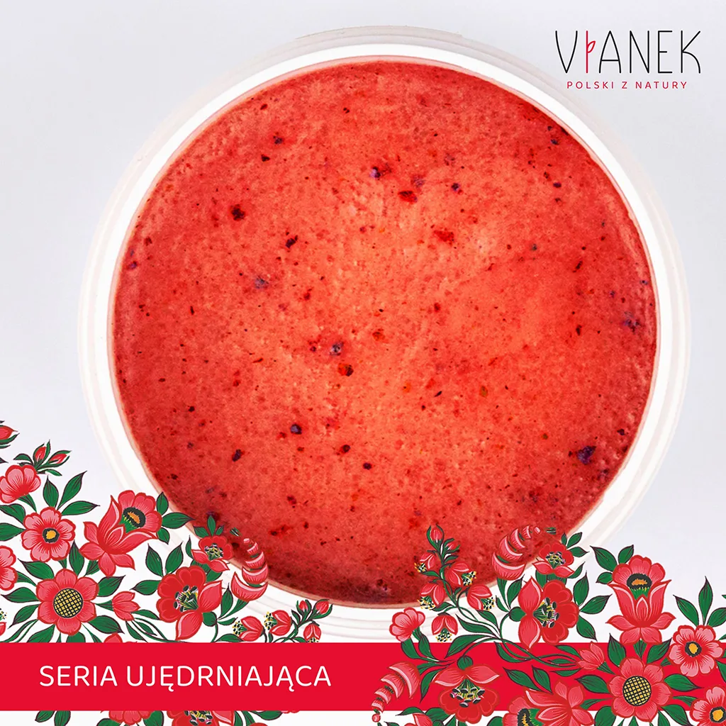 Vianek Peeling Corpo Rassodante Lampone Zucchero