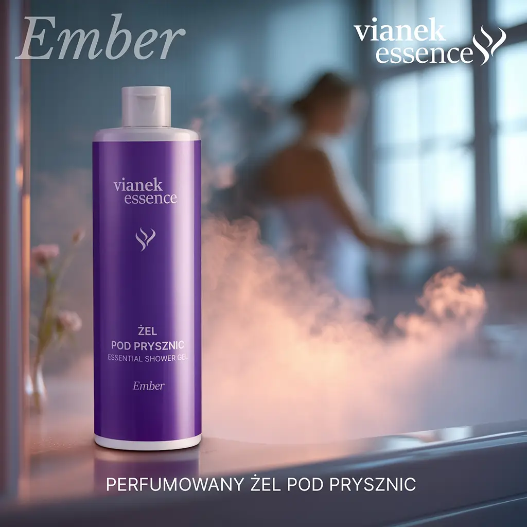Vianek Essence Ember gel doccia corpo profumato vaniglia