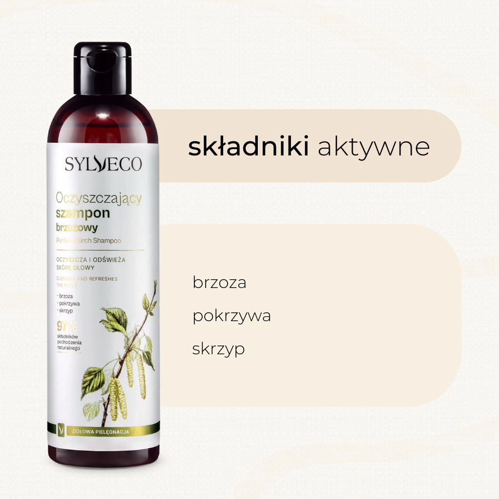 Sylveco shampoo capelli alla betulla purificante leggeri
