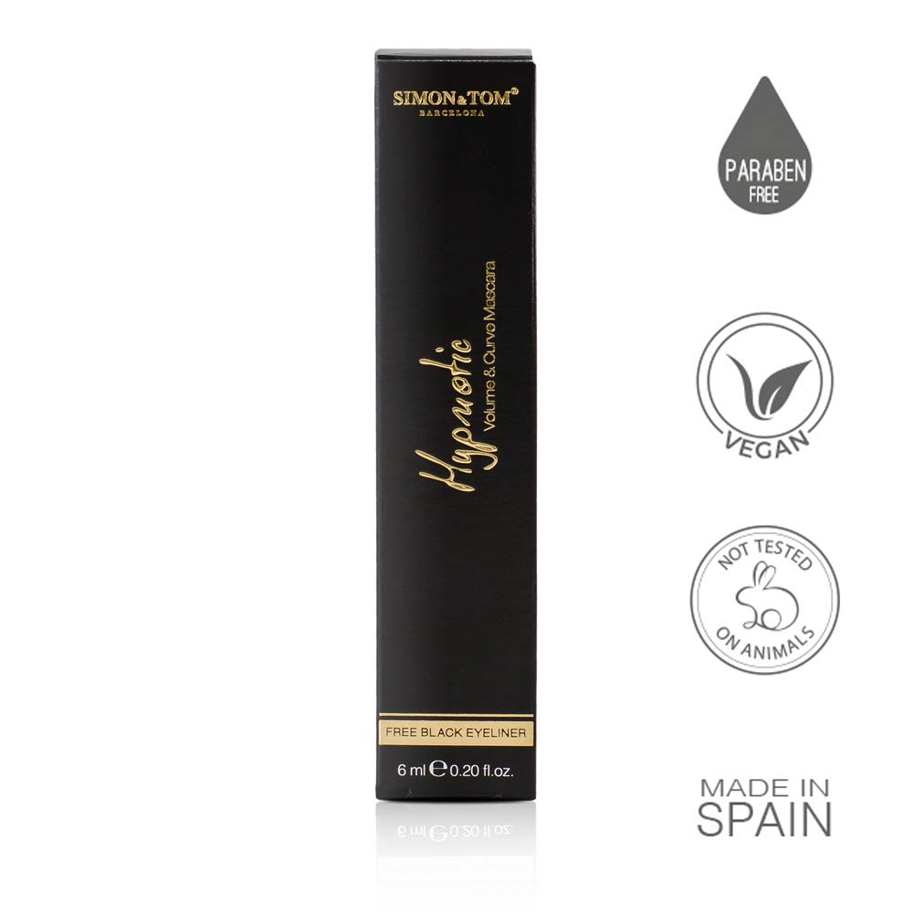 Simon & Tom Hypnotic Mascara Waterproof 7 ml Nero + Eyeliner