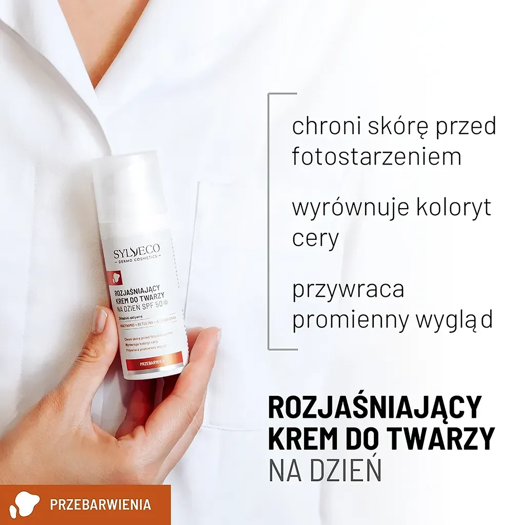 Sylveco Dermo crema viso giorno SPF50 antimacchie
