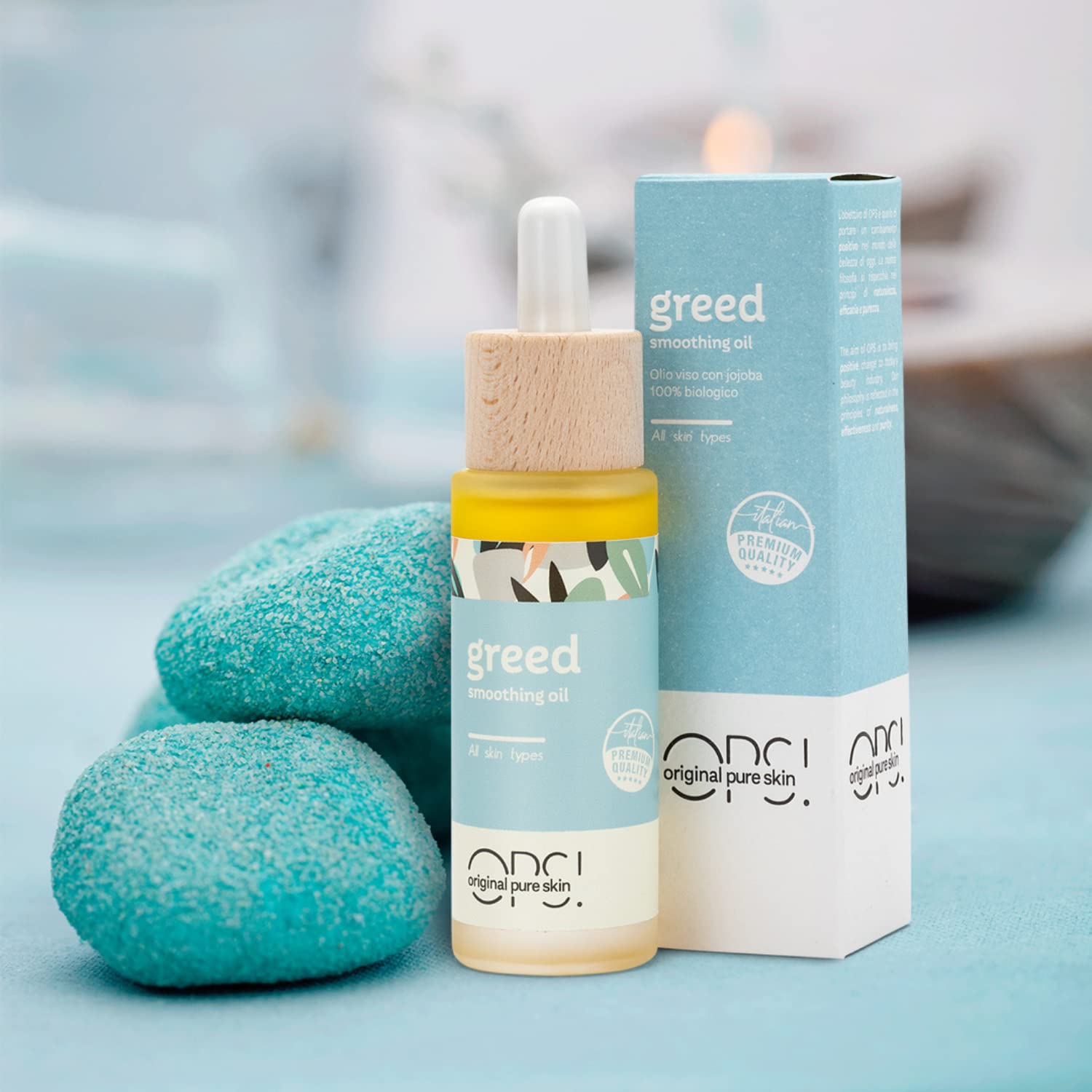 OPS Greed Olio Viso Jojoba 30 ml Illuminante