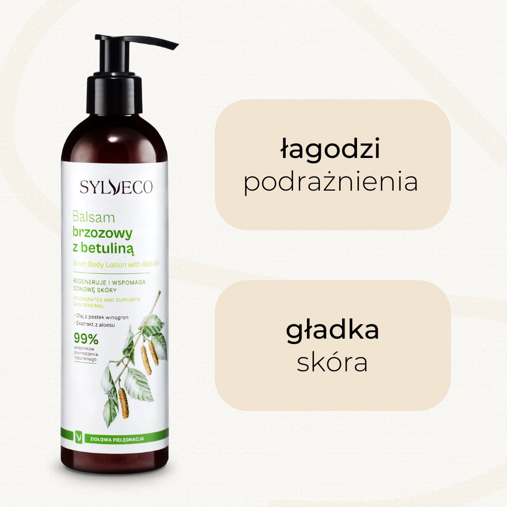 Sylveco Balsamo Corpo Betulla e Betulina 300 ml Pelle Secca