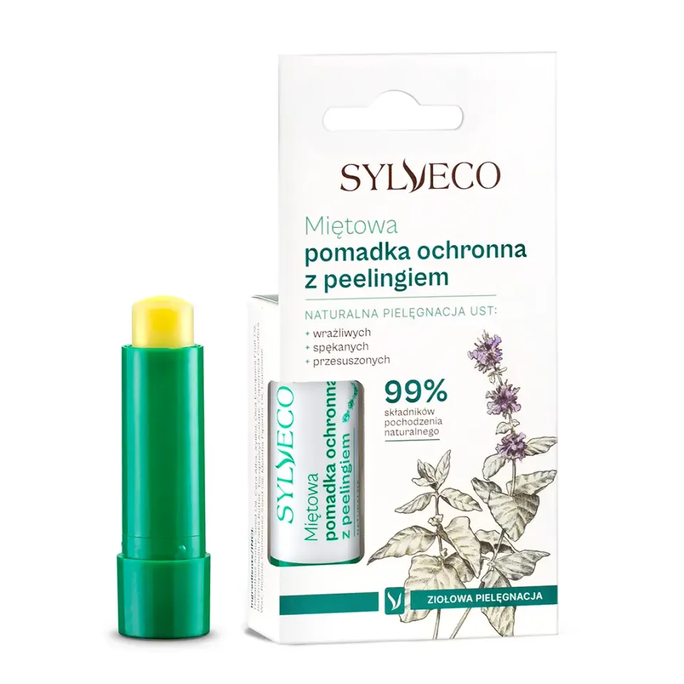 Sylveco scrub labbra menta peeling 4,6 g rinfrescante