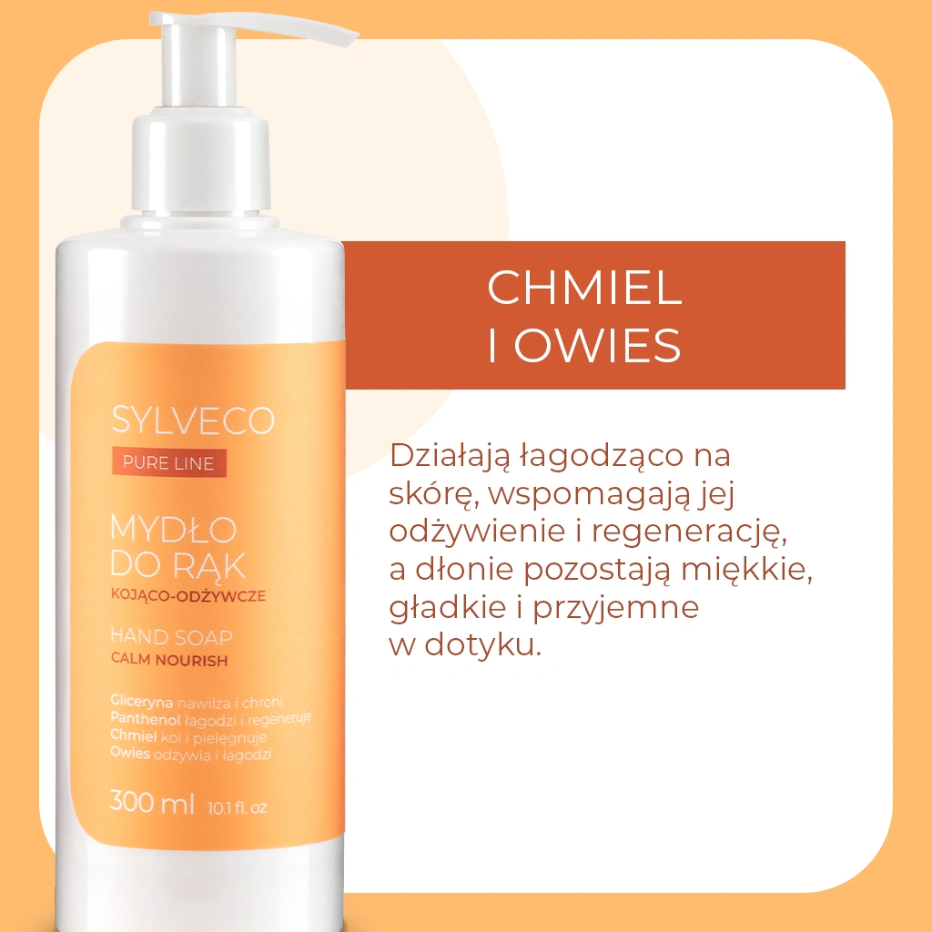 Sylveco Pure Line sapone mani lenitivo nutriente avena