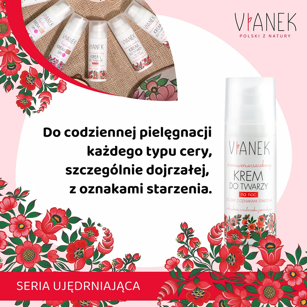 Vianek Classica Crema Viso Notte 50 ml Antirughe