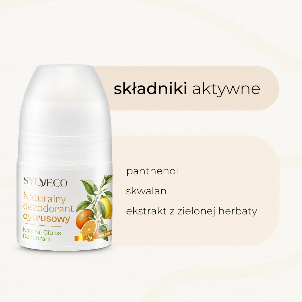 Sylveco Classico Deodorante Roll-On Agrumi protezione delicata