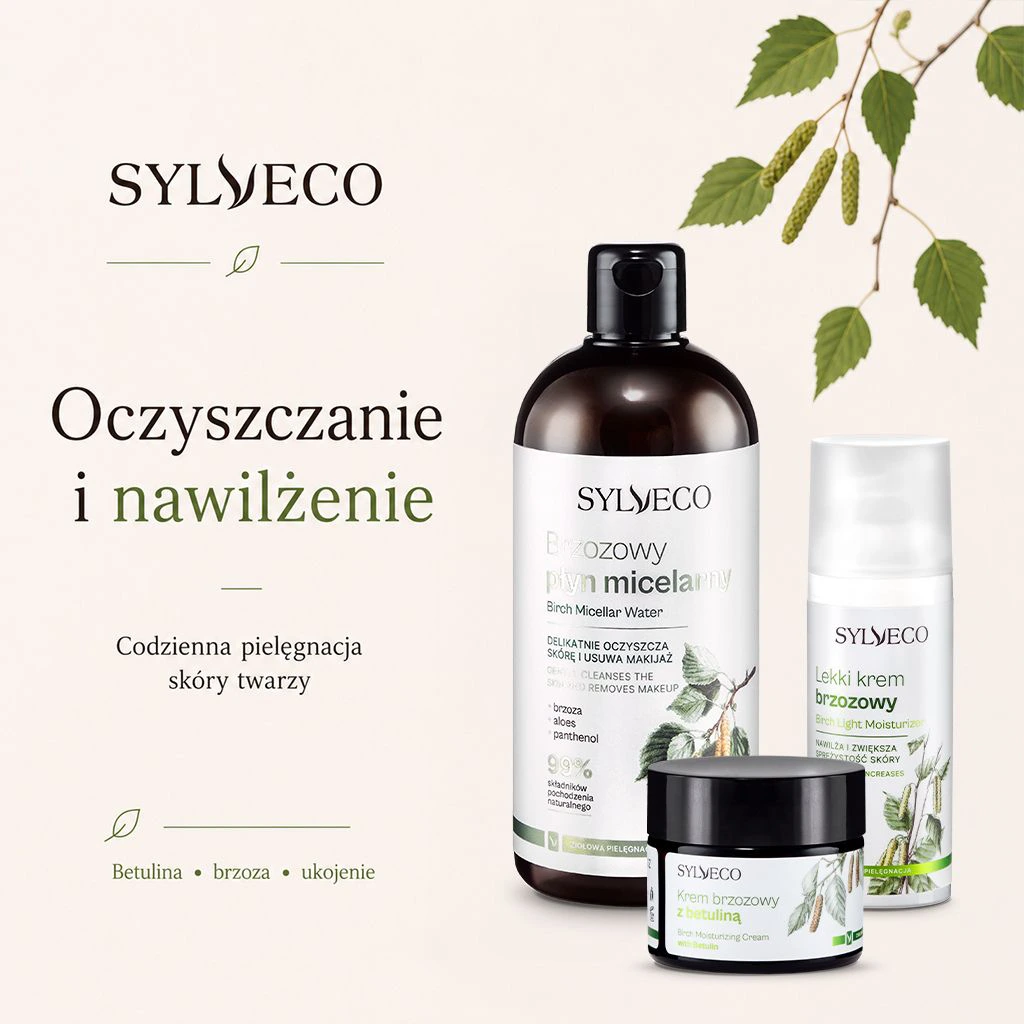 Sylveco Set Betulla con Shampoo routine delicata