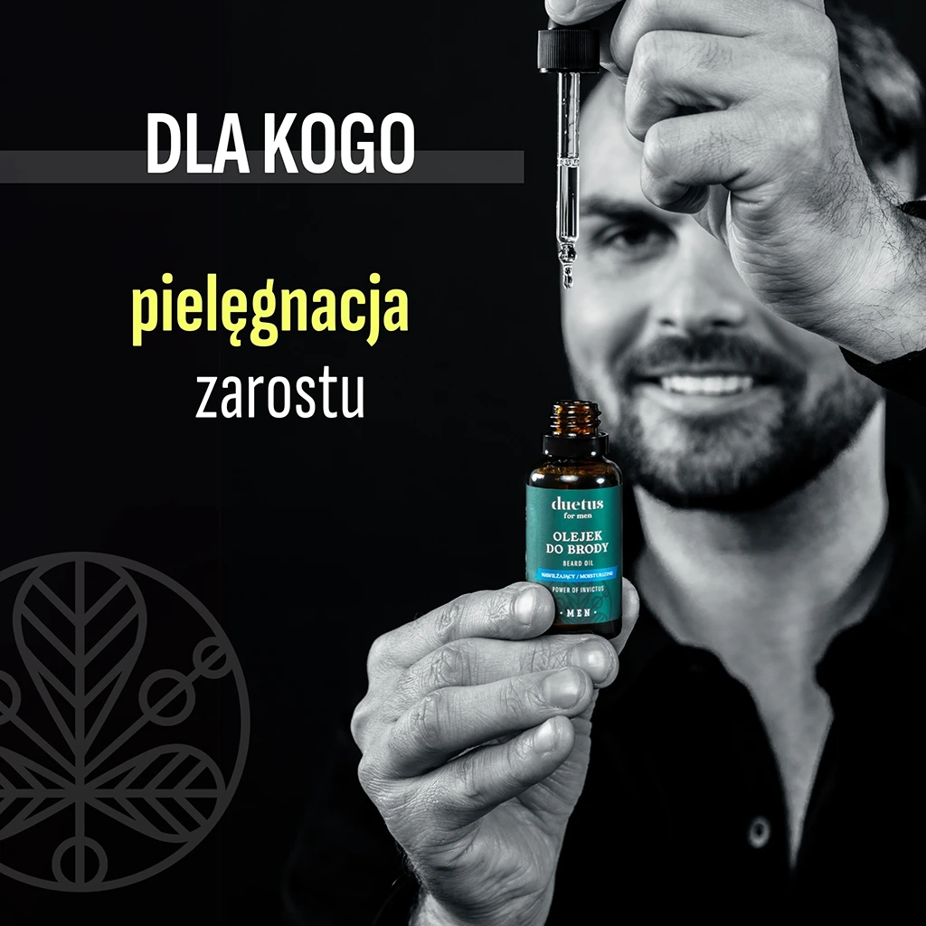 Vianek Duetus For Men Power of Invictus olio barba idratante