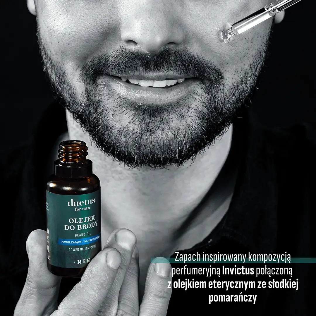 Vianek Duetus For Men Power of Invictus olio barba idratante