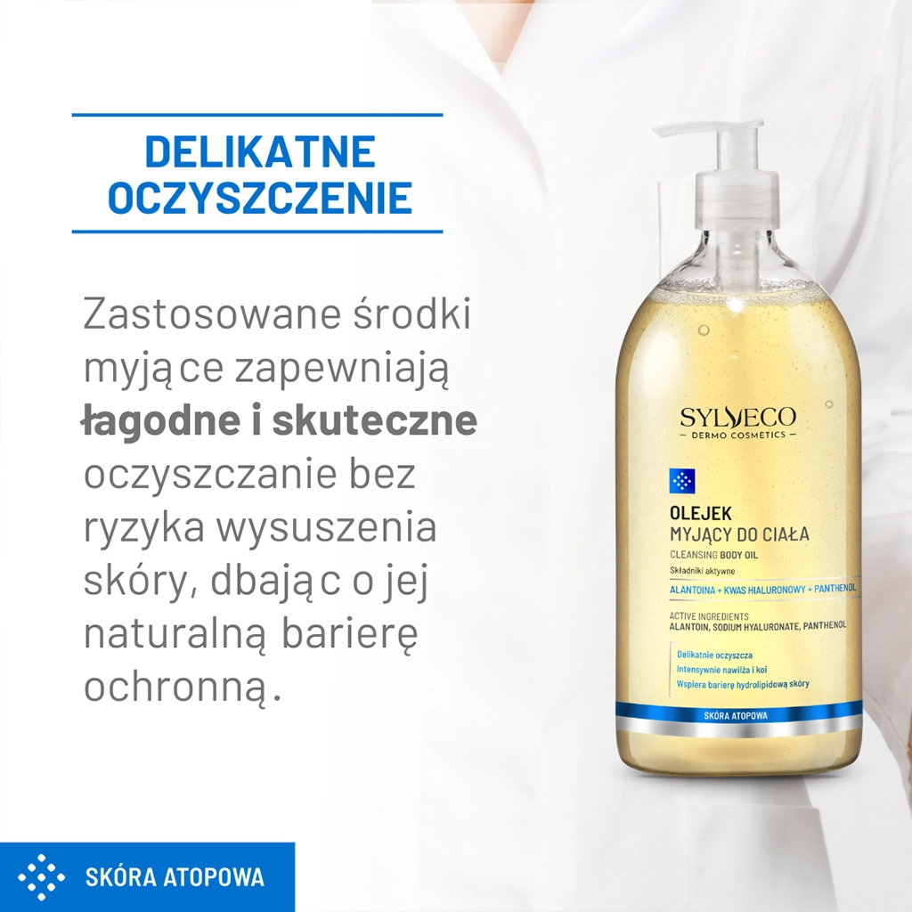 Vianek Sylveco Dermo Olio Corpo 1000 ml Atopica