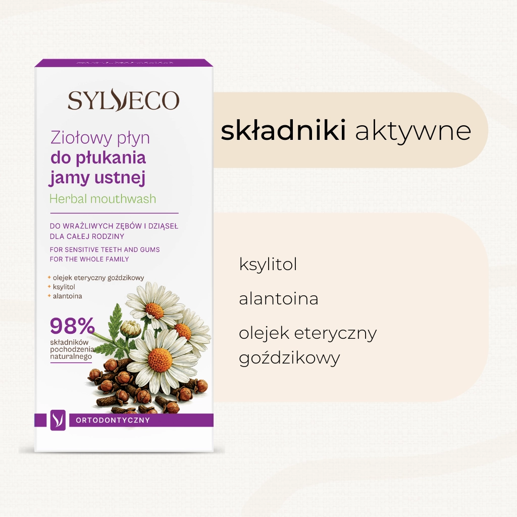 Sylveco Classiche collutorio ortodontico erbe senza fluoro
