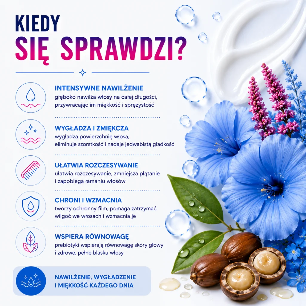 Vianek Prebiotica Balsamo Capelli Idratante per Capelli Secchi
