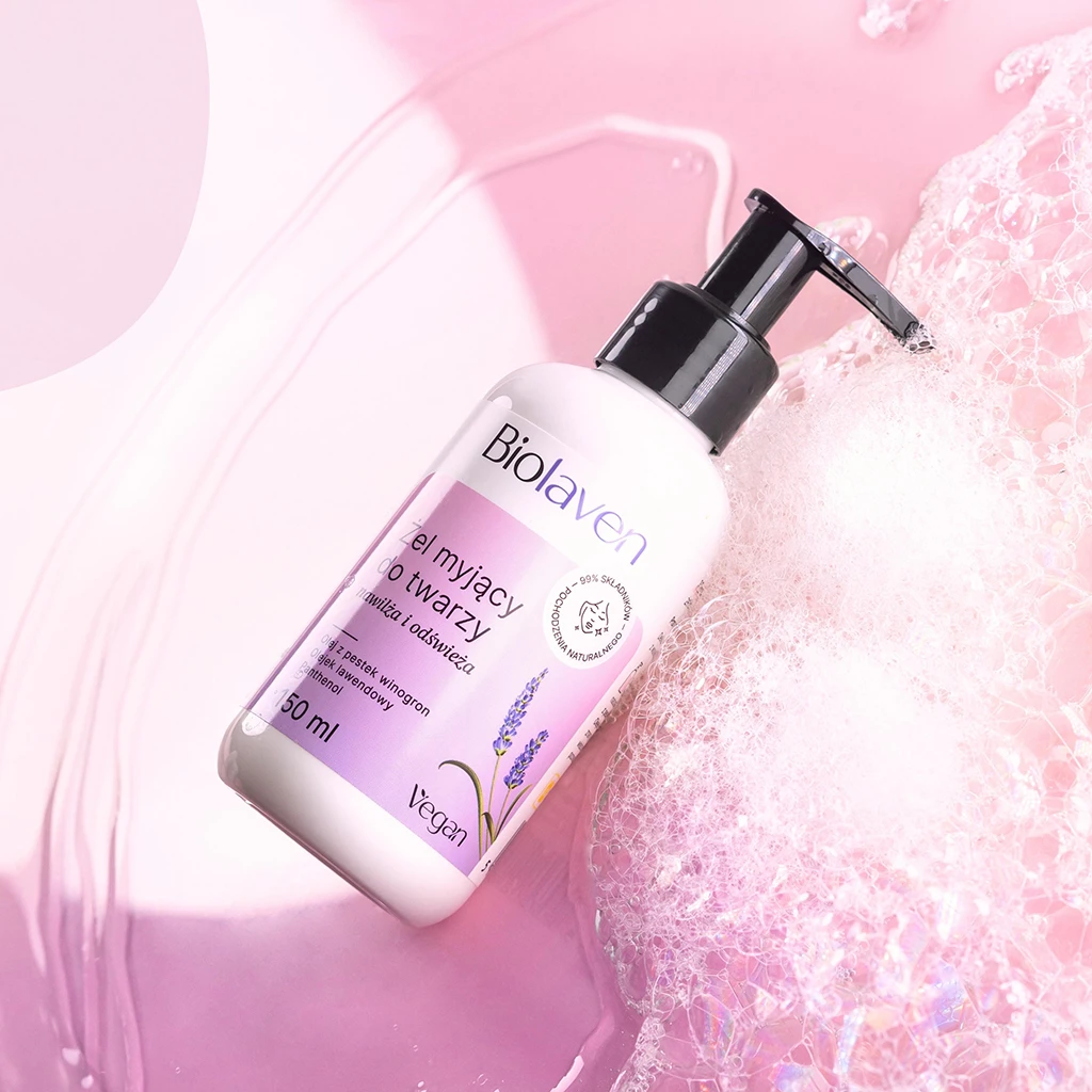 Biolaven Gel Detergente Viso Idratante Lavanda