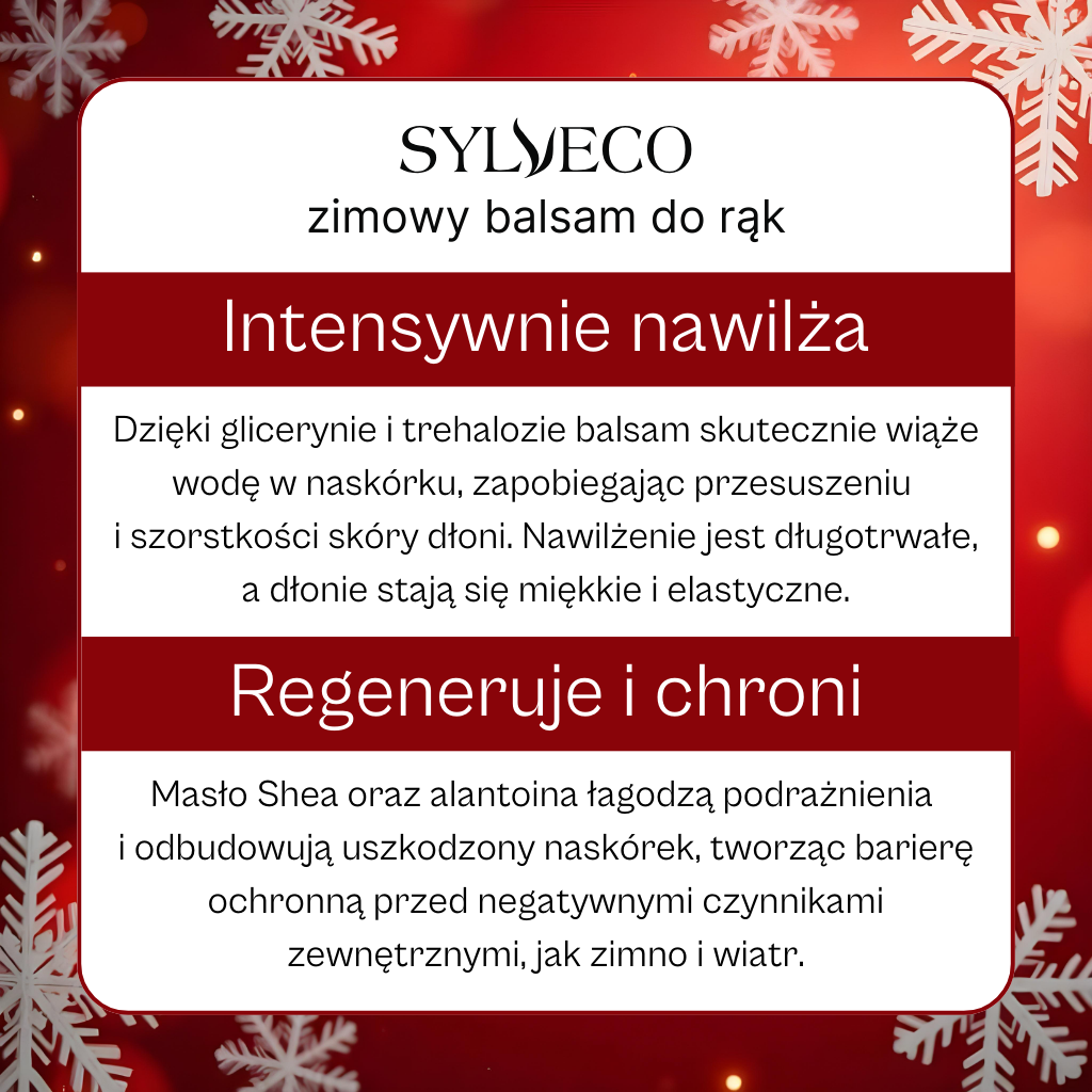 Sylveco balsamo mani invernale ciliegia e cannella