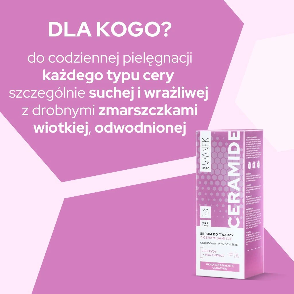 Vianek Hero Siero Viso Ceramidi Pelle Secca