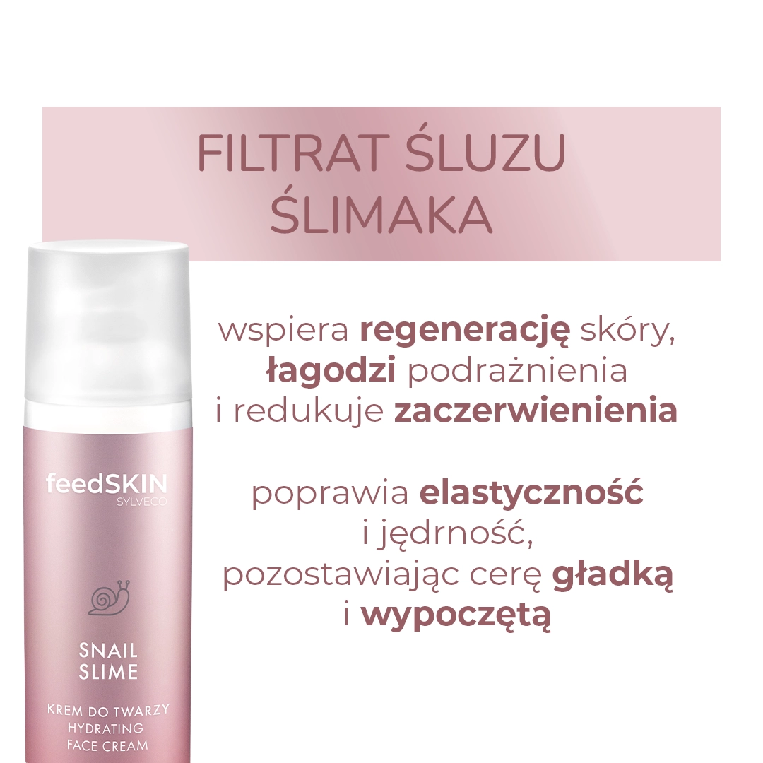 Feedskin Snail Slime Crema Viso Bava di Lumaca rigenerante