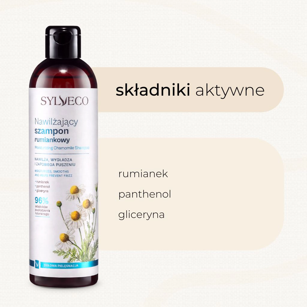 Sylveco shampoo idratante camomilla capelli secchi