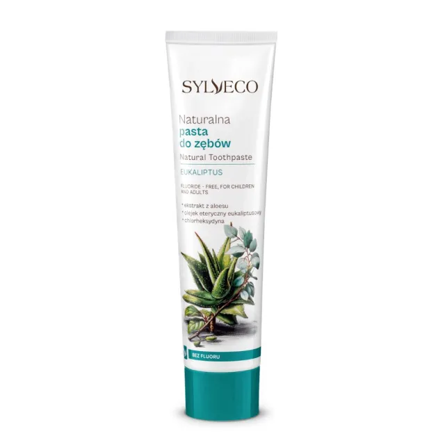 Sylveco dentifricio eucalipto senza fluoro gengive sensibili