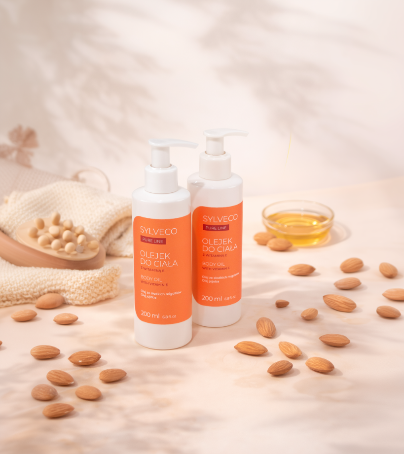 Sylveco Pure Line olio corpo nutriente alla vaniglia