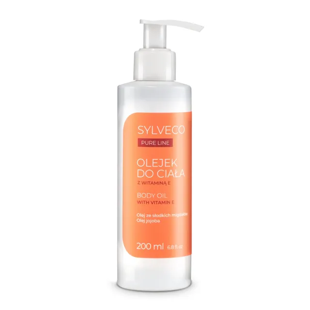 Sylveco Pure Line olio corpo nutriente alla vaniglia
