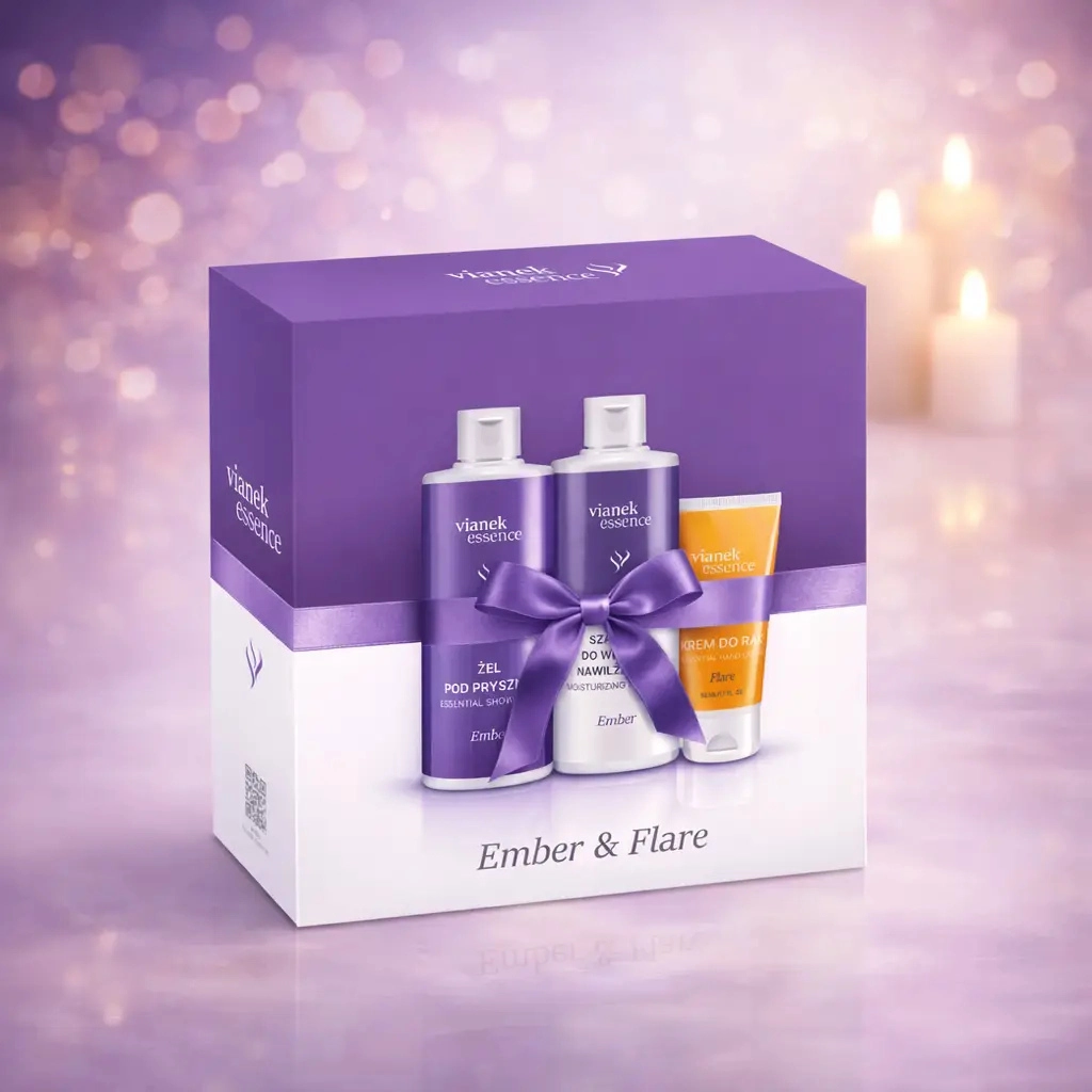 Vianek Essence Ember & Flare set corpo e capelli 3 pezzi