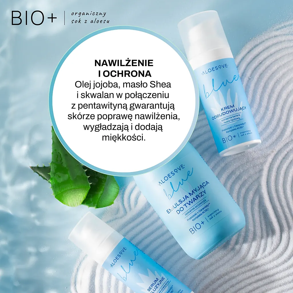 Vianek Aloesove Blue Crema Viso Riparatrice Idratante