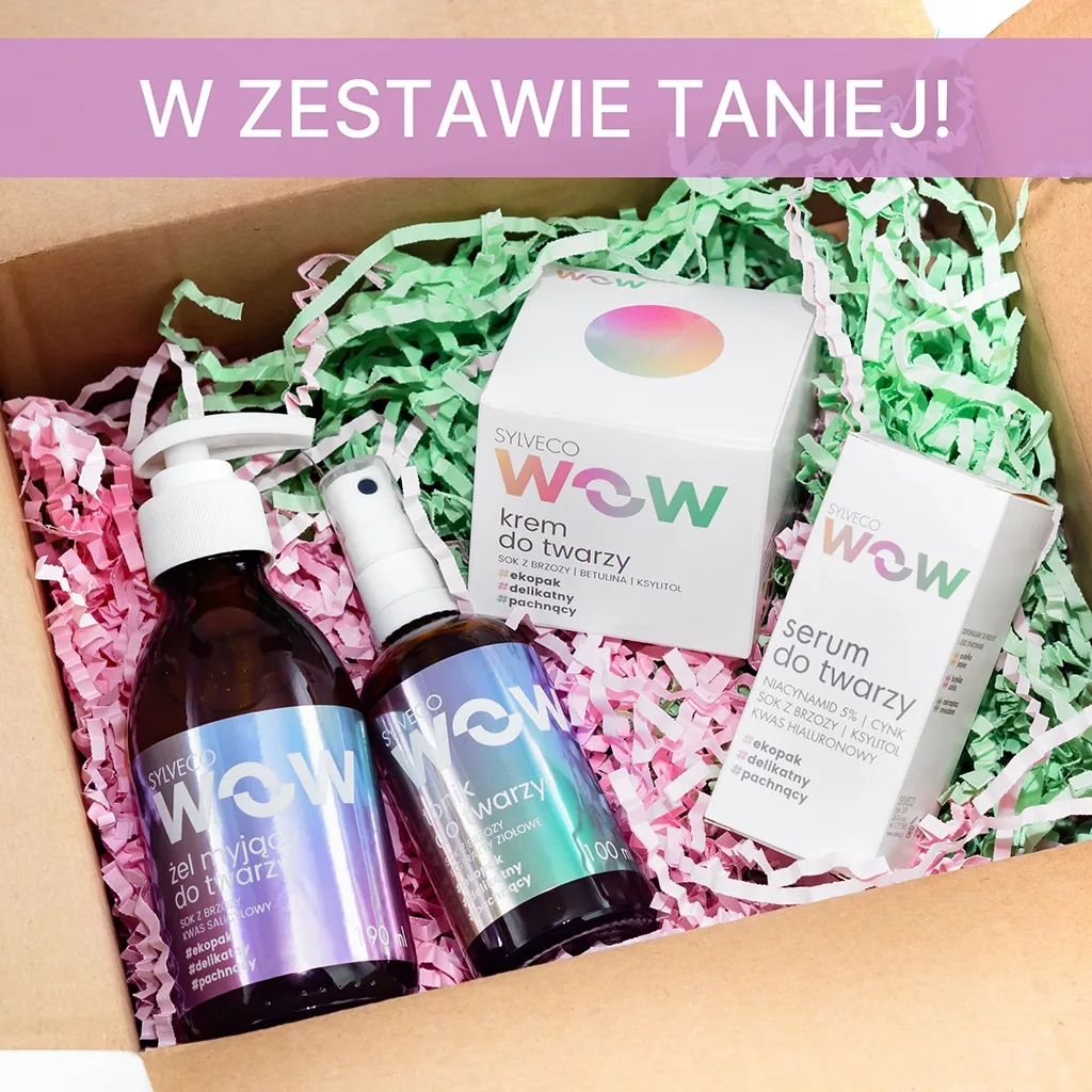 Sylveco WOW kit viso teen 4 pezzi