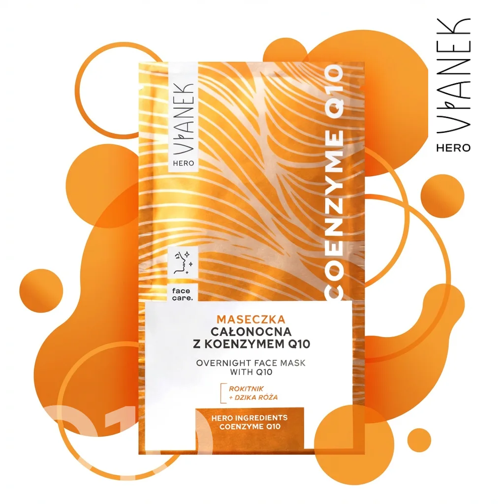 Vianek Hero maschera notte viso coenzima Q10 bustina 10 ml