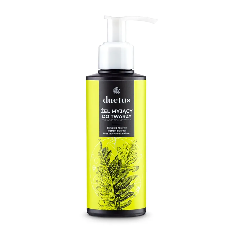 Vianek Duetus gel detergente viso purificante pelle grassa