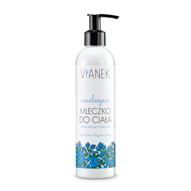 Vianek latte corpo idratante tiglio e lino 300 ml