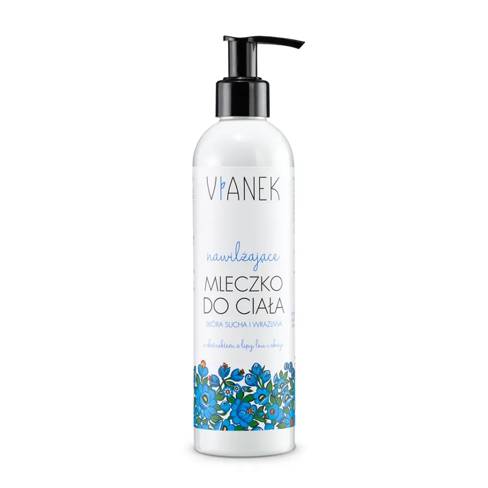 Vianek latte corpo idratante tiglio e lino 300 ml