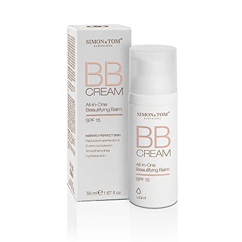 Simon & Tom BB Cream Tono Chiaro SPF15 50 ml levigante