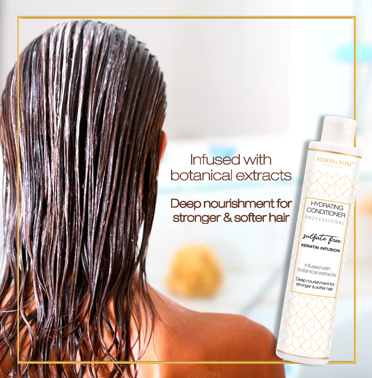 Simon & Tom Balsamo conditioner cheratina 250 ml senza sali