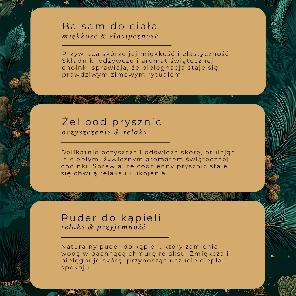 Sylveco Set Inverno corpo pino e cannella edizione limitata