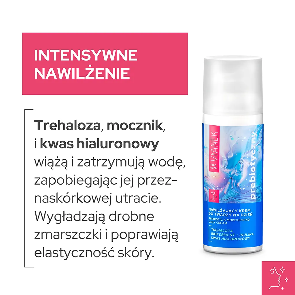 Vianek Prebiotica crema viso giorno idratante inulina