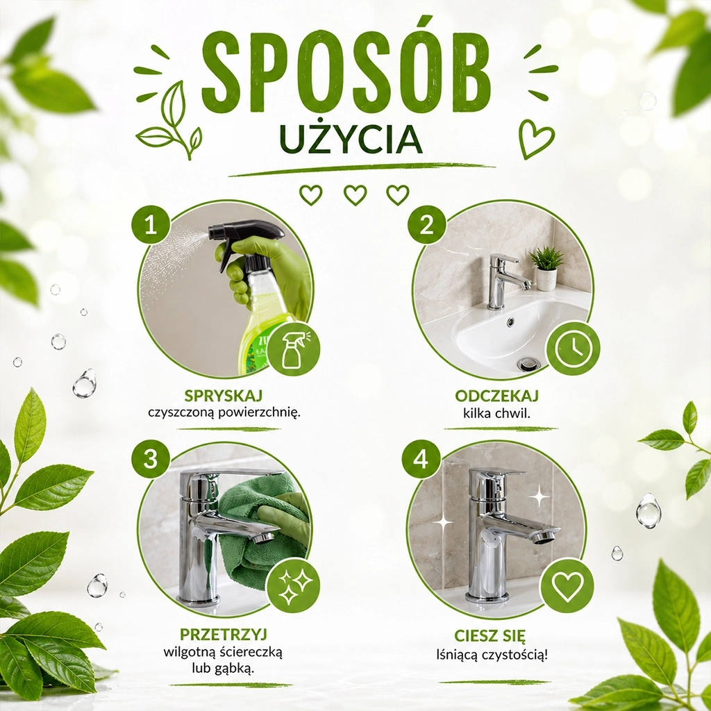 Zielko detergente bagno tè verde anticalcare
