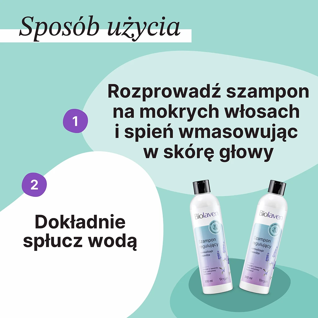 Biolaven shampoo regolatore lavanda 300 ml cute grassa