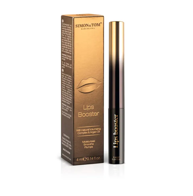 Simon & Tom Lip Booster lip gloss volumizzante 4 ml argan