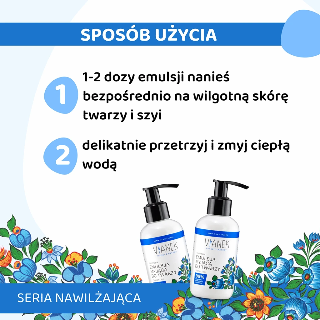 Vianek Classica Emulsione Detergente Viso Delicata