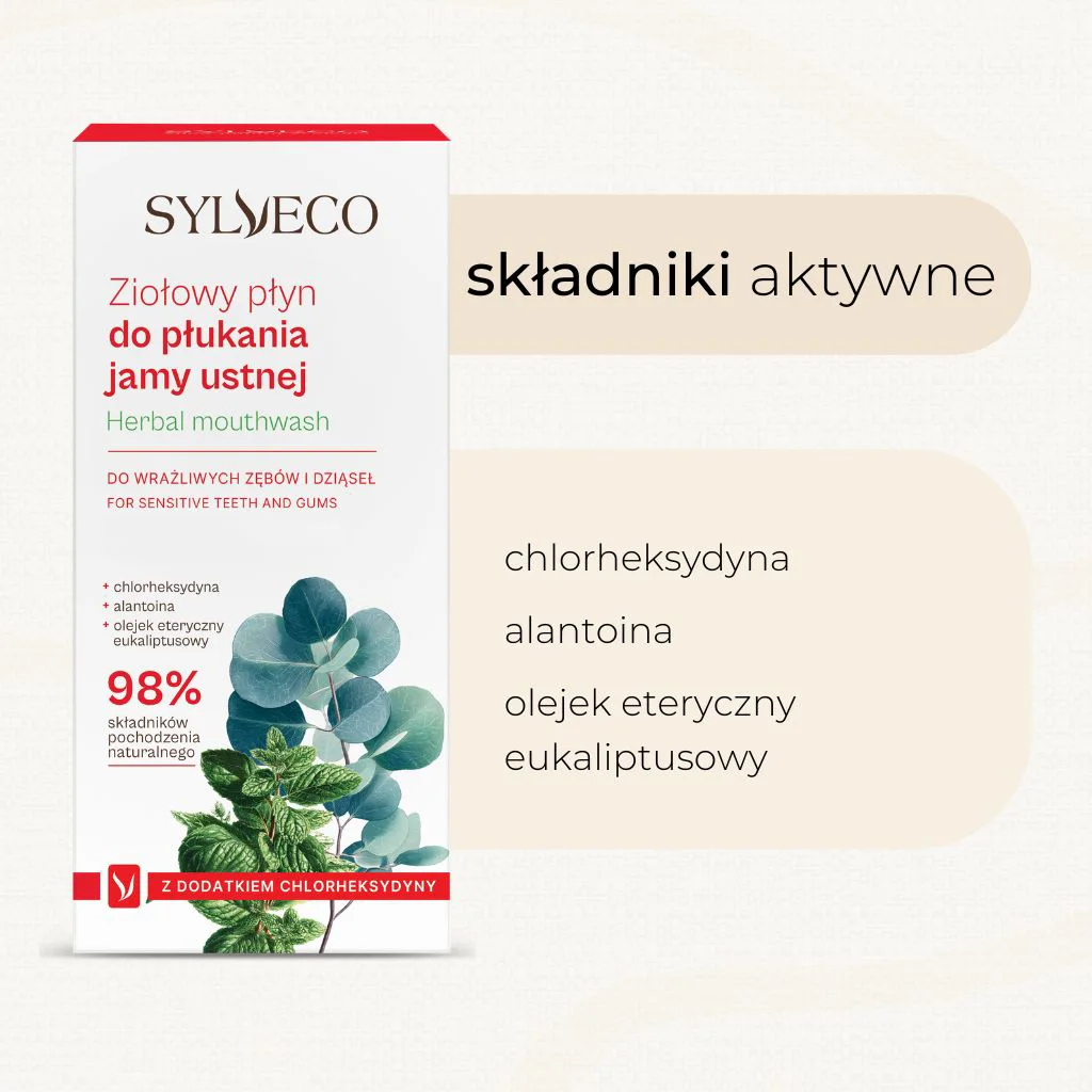 Sylveco Collutorio Erbe con Clorexidina senza Fluoro